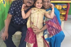 Lolu with Tata & Ammamma
